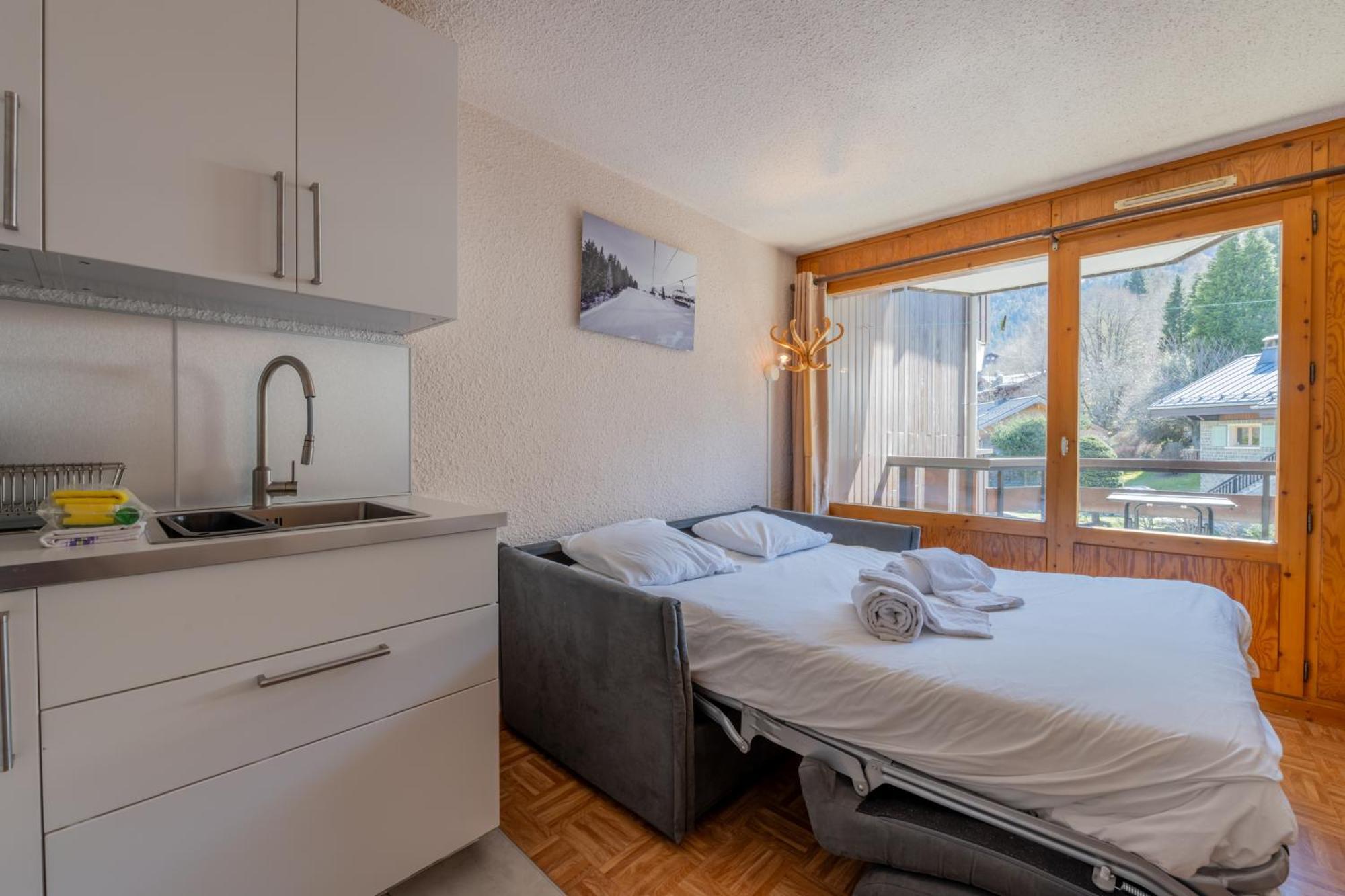 Residence Le Prarion 24A Ski In- Ski Out - Happy Rentals Ле Уш Екстериор снимка
